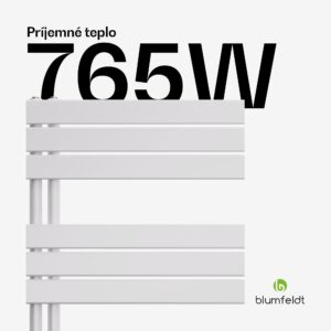 Blumfeldt Fairmont radiátor, 60 x 160 cm, nástenný, moderný dizajn, teplovodný