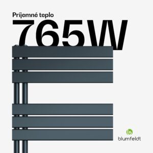 Blumfeldt Fairmont radiátor, 60 x 160 cm, nástenný, moderný dizajn, teplovodný