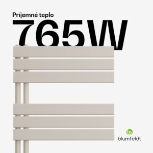 Blumfeldt Fairmont radiátor, 60 x 160 cm, nástenný, moderný dizajn, teplovodný