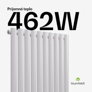 Blumfeldt Tallheo radiátor 60x60 462W