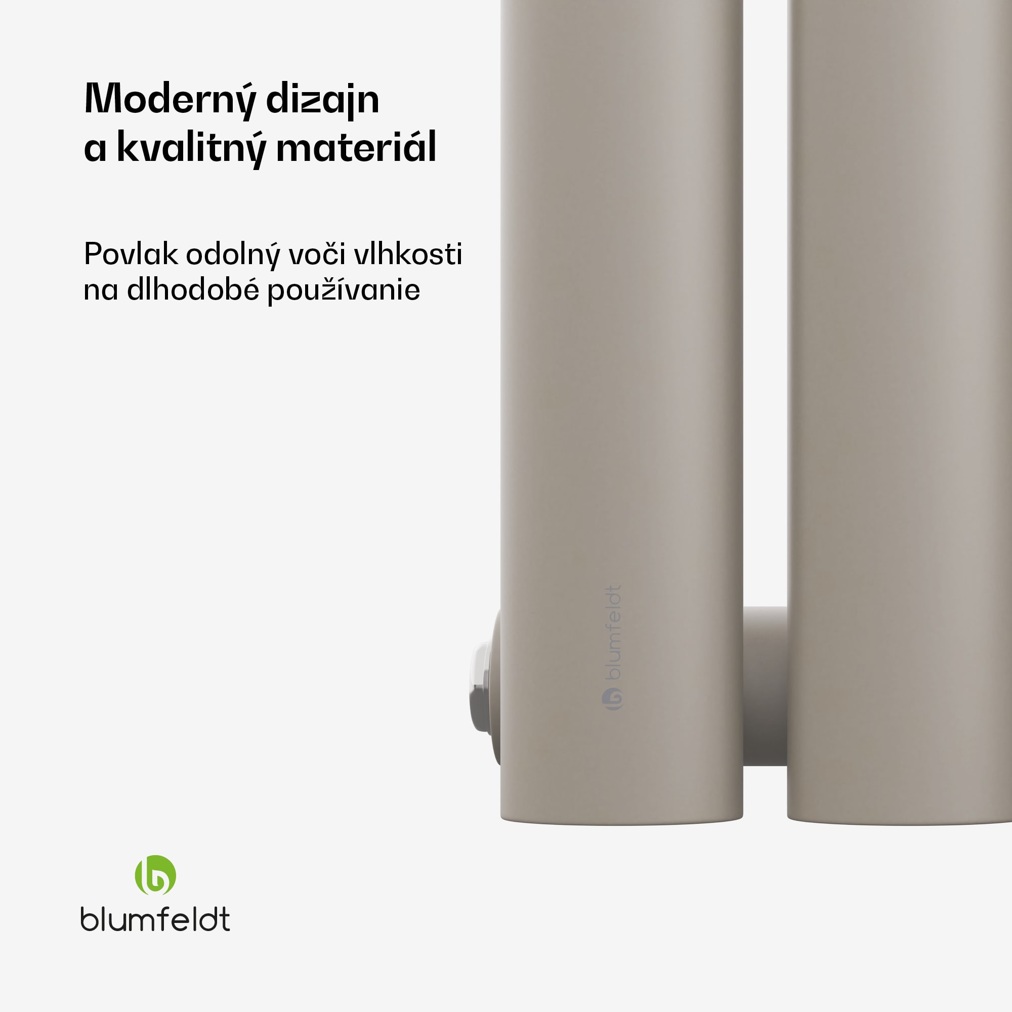 Blumfeldt Tallheo radiátor 120x30 420W – Obrázok 3