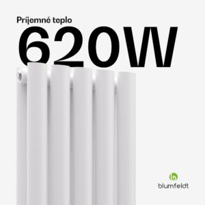 Blumfeldt Tallheo radiátor 120x30 620W