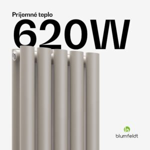 Blumfeldt Tallheo radiátor 120x30 620W
