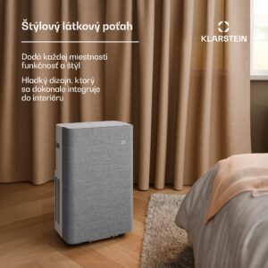 Klarstein AireLux prenosná klimatizácia, 14 000 BTU, Inteligentné ovládanie, Moderná