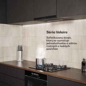 Klarstein Velaire výsuvný digestor 60 cm, Elegantný, minimalistický, výkonný, EEC A++, 896 m³/h