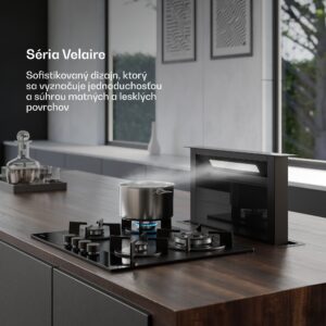 Klarstein Plynová varná doska Velaire, 4-platnička s elektrickým zapaľovaním, kompatibilná so zemným plynom a LPG, 8000W, 60cm
