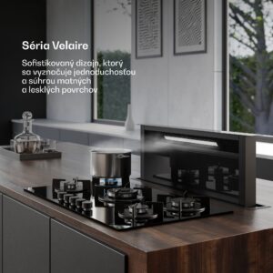 Klarstein Plynová varná doska Velaire, 5-horáková s elektrickým zapaľovaním, Kompatibilná so zemným plynom a LPG, 10400 W, 90 cm