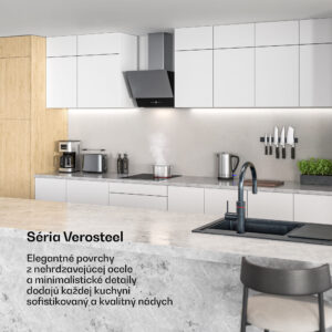 Klarstein Verosteel sklokeramická varná doska | 3 zóny | Minimalistická, Výkonná | 5000 W | 45 cm