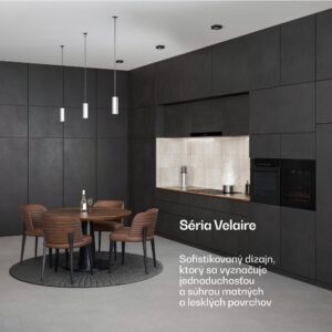 Klarstein Velaire vstavaná chladnička na víno, Moderná, elegantná, UV ochrana, Dvojzónová, 36 fliaš