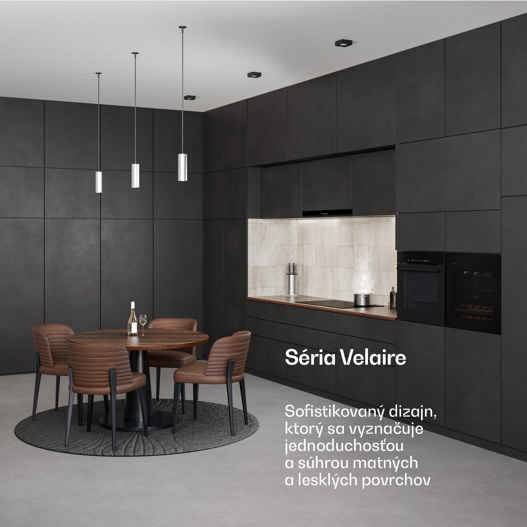 Klarstein Velaire vstavaná chladnička na víno, Moderná, elegantná, UV ochrana, Dvojzónová, 36 fliaš