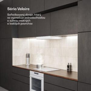 Klarstein Velaire indukčná varná doska, elegantná, minimalistická, výkonná, 4 varné zóny, 7000 W, 60 cm