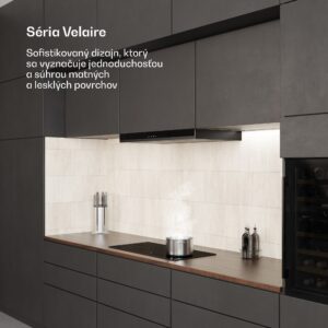 Klarstein Velaire úzka indukčná varná doska, elegantná, minimalistická, výkonná, 3 varné zóny, 5500 W, 80 cm