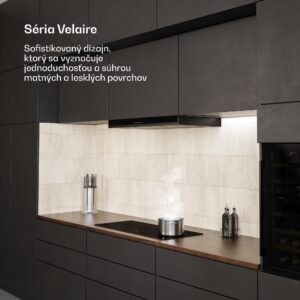 Klarstein Velaire indukčná varná doska, elegantná, minimalistická, výkonná, 4 varné zóny, 7000 W, 90 cm