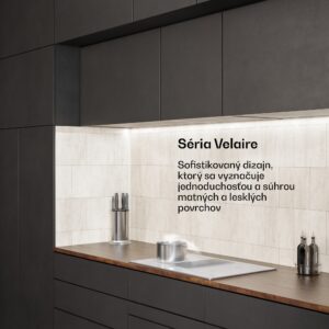 Klarstein Indukčná varná doska Velaire s digestorom | 4 varné zóny | 8400 W | 80 cm