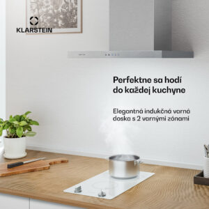 Klarstein Kochheld indukčná varná doska | Elegantná a výkonná | 2 varné zóny | 3500 W | 30 cm