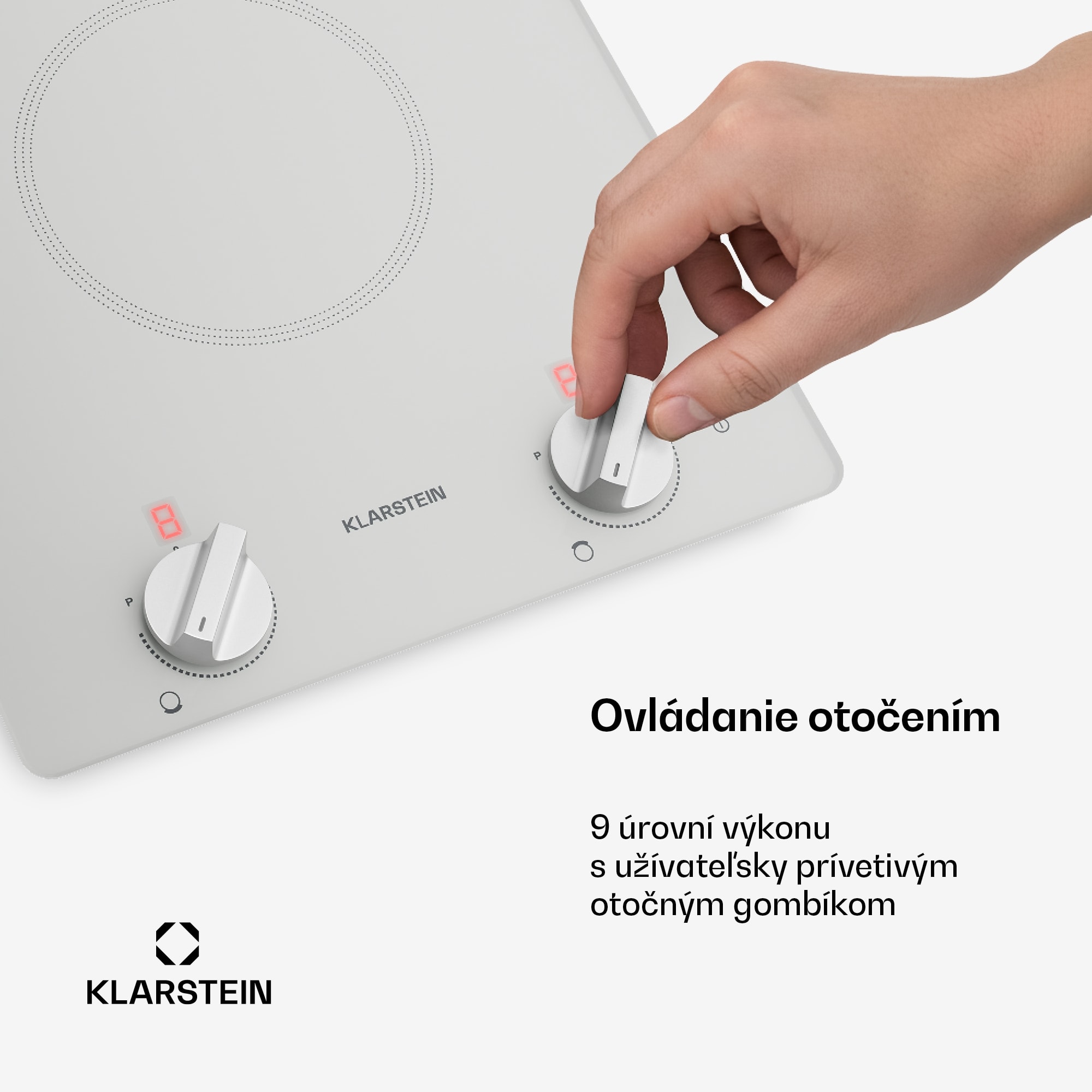 Klarstein Kochheld indukčná varná doska | Elegantná a výkonná | 2 varné zóny | 3500 W | 30 cm – Obrázok 3