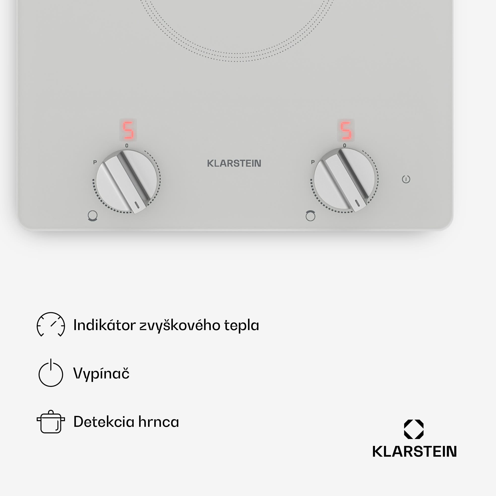 Klarstein Kochheld indukčná varná doska | Elegantná a výkonná | 2 varné zóny | 3500 W | 30 cm – Obrázok 4