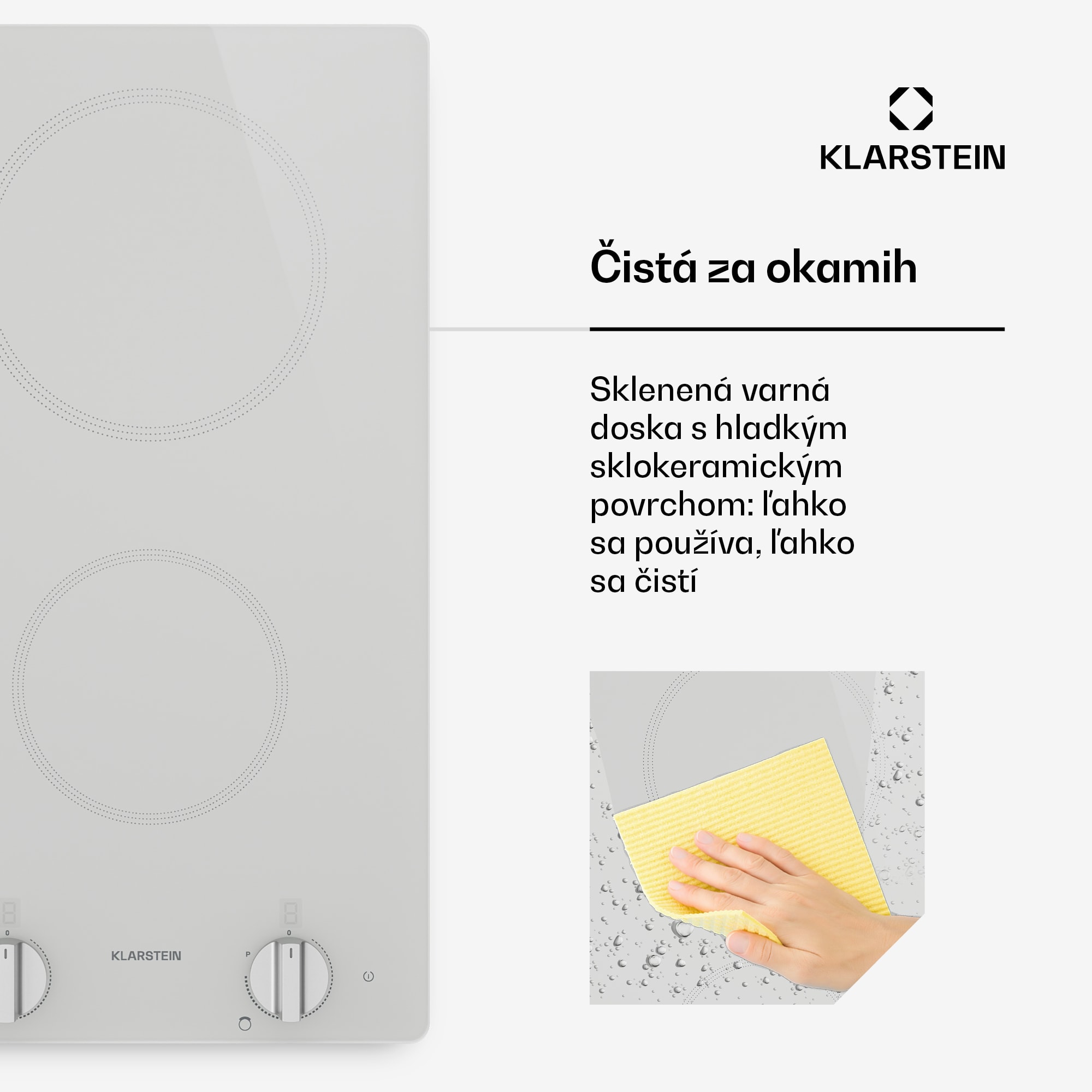 Klarstein Kochheld indukčná varná doska | Elegantná a výkonná | 2 varné zóny | 3500 W | 30 cm – Obrázok 5