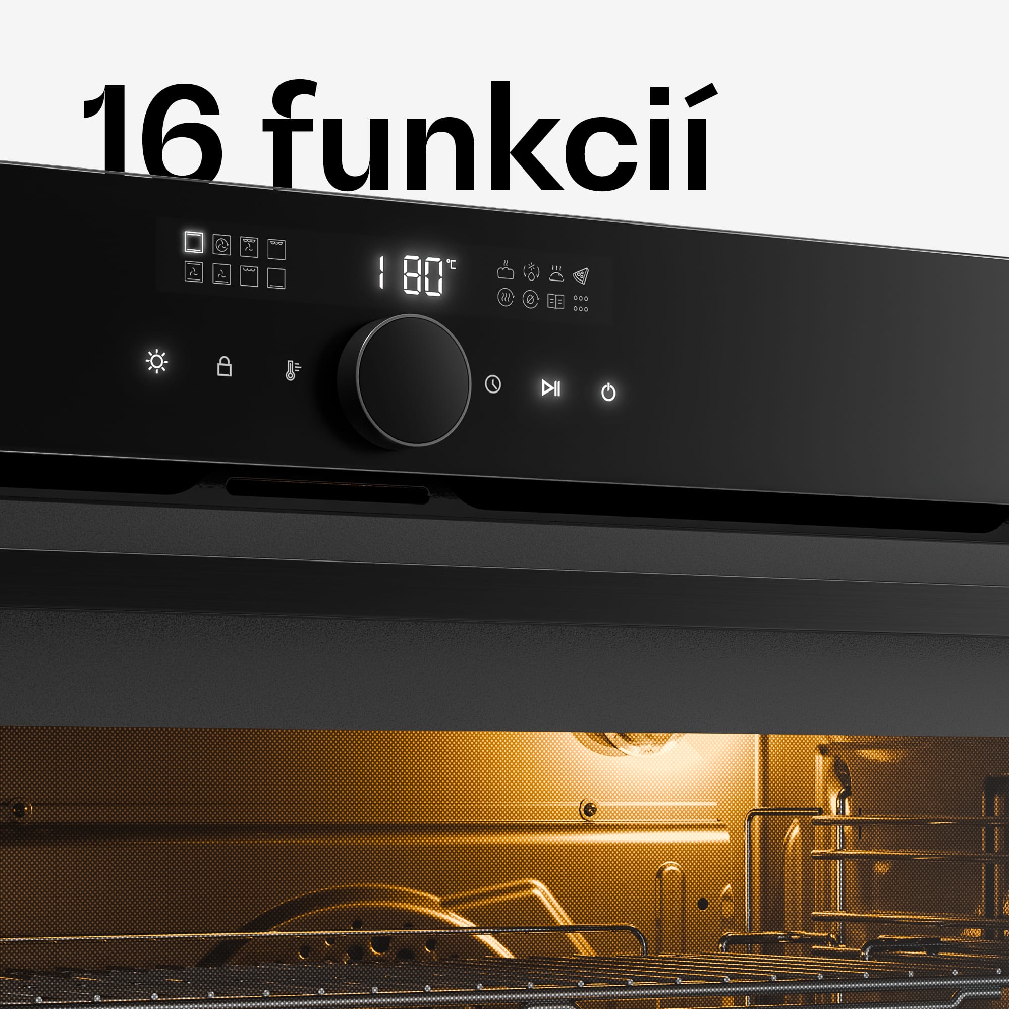 Klarstein Velaire vstavaná rúra | 90 cm | 127 litrov | Trieda energetickej účinnosti A – Obrázok 2