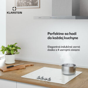 Klarstein Kochheld indukčná varná doska | Elegantná a výkonná | 4 varné zóny | 7000 W | 60 cm
