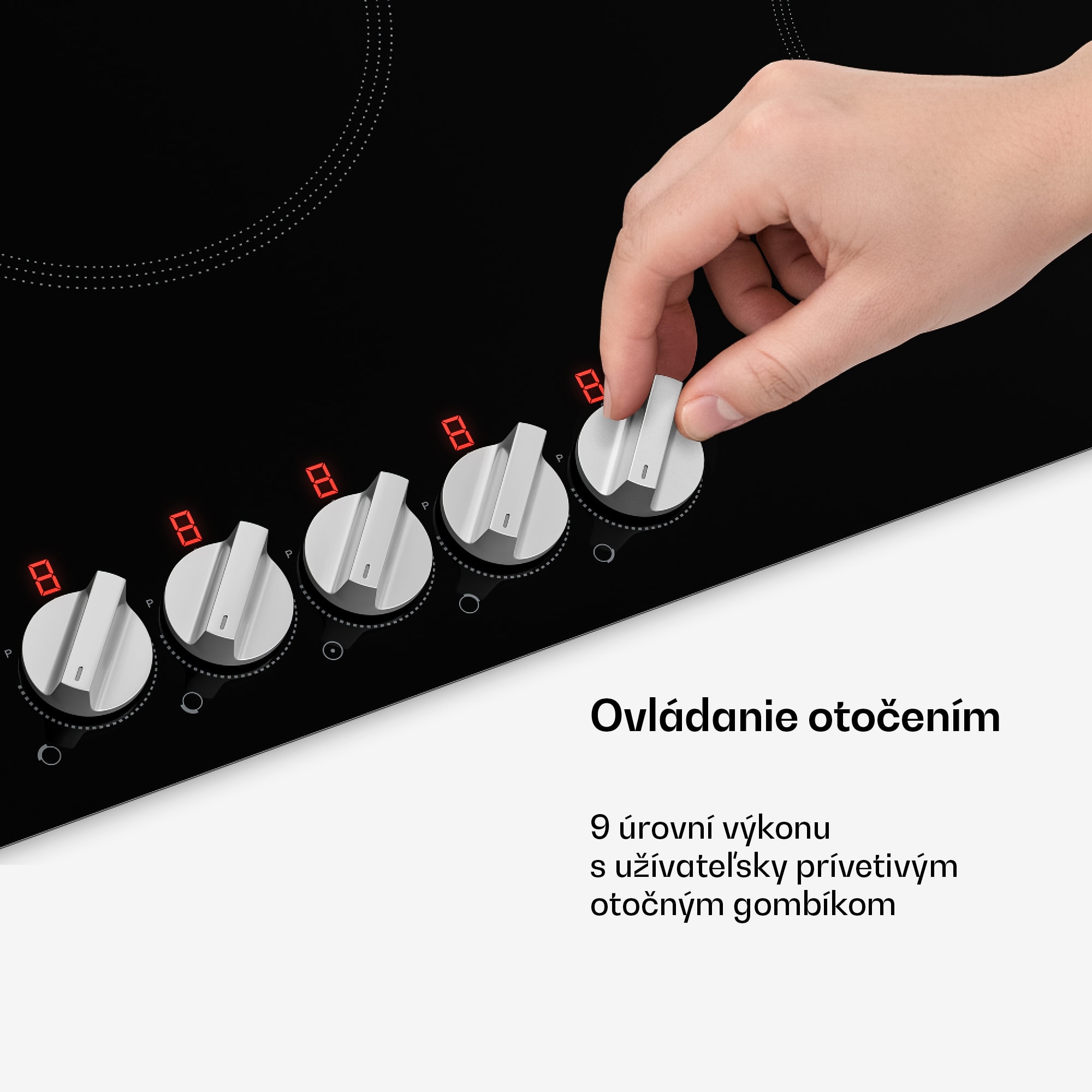 Klarstein Kochheld indukčná varná doska | Elegantná a výkonná | 5 varných zón | 8700 W | 90 cm – Obrázok 3