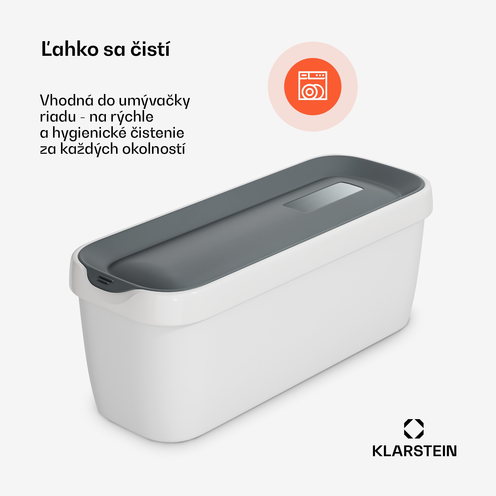 Klarstein Súprava na ľad | 1,5 l | plast | vhodné do umývačky riadu – Obrázok 5