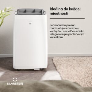 Klarstein Grandbreeze mobilná klimatizácia | 16000 BTU | 40 cm | 82 m² | Energetická trieda A