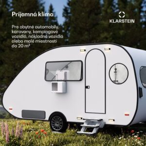 Klarstein Chillavan mobilná klimatizácia pre obytné vozidlá | 5000 BTU | 33 cm | 20 m² | energetická trieda A