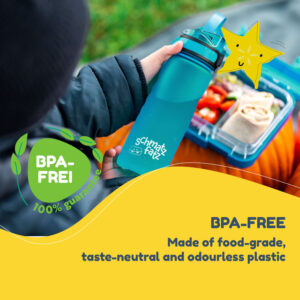 Klarstein Schmatzfatz, Raňajková súprava, dóza na obed a fľaša na pitie, Tritan, tesný uzáver, bez BPA