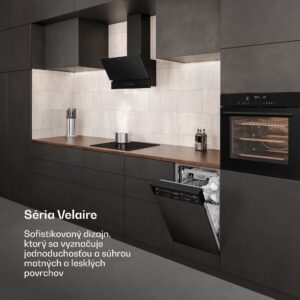 Klarstein Velaire indukčná varná doska, umývačka riadu, rúra, odsávač pár