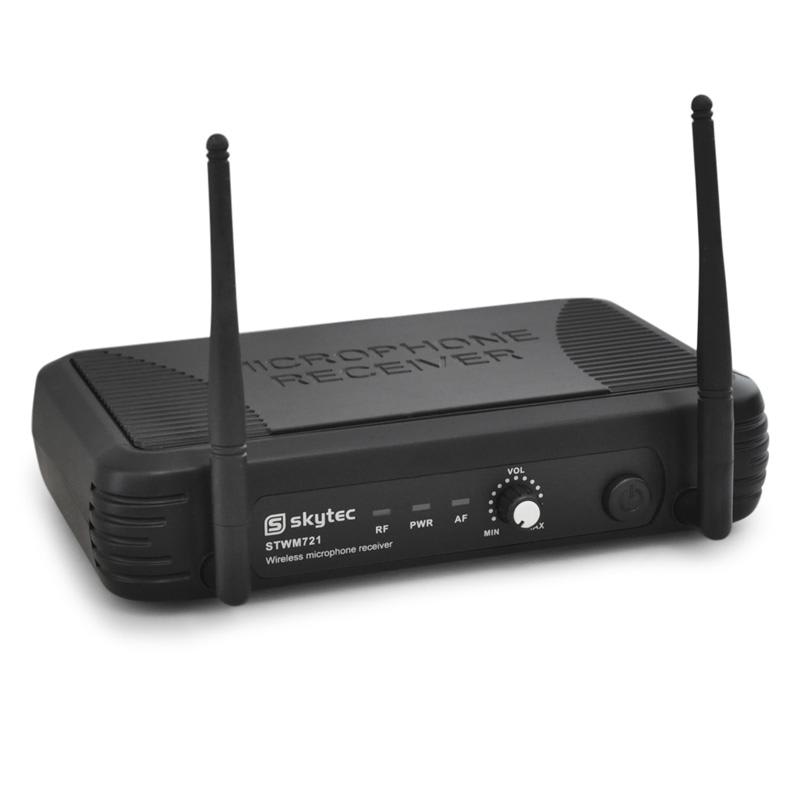 UHF rádio-mikrofónový set Skytec STWM721, 1 kanál,1 mikrofón