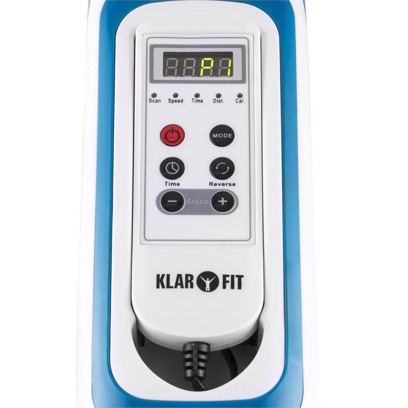 KLARFIT Cycloony Mini Bike, mini rotoped, pohybový trenažér, motor, 120 kg, diaľkové ovládanie – Obrázok 4