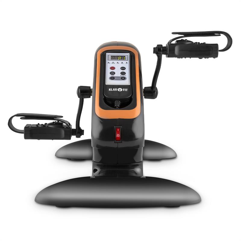 KLARFIT Cycloony Mini Bike, mini rotoped, pohybový trenažér, motor, 120 kg, diaľkové ovládanie