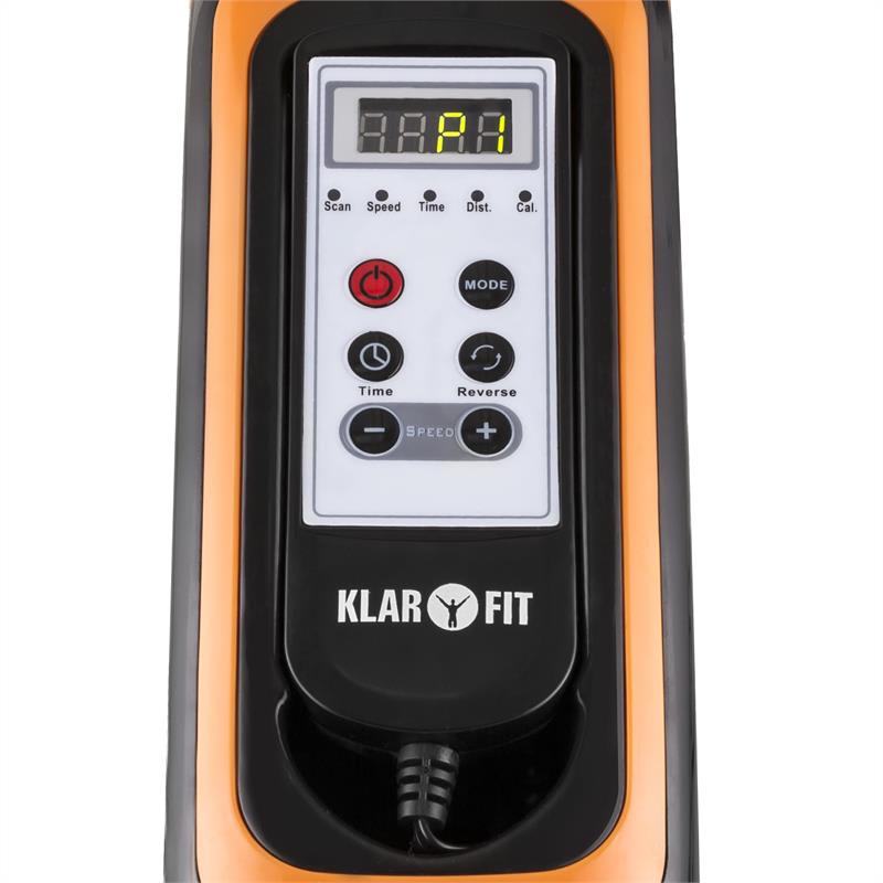 KLARFIT Cycloony Mini Bike, mini rotoped, pohybový trenažér, motor, 120 kg, diaľkové ovládanie – Obrázok 4