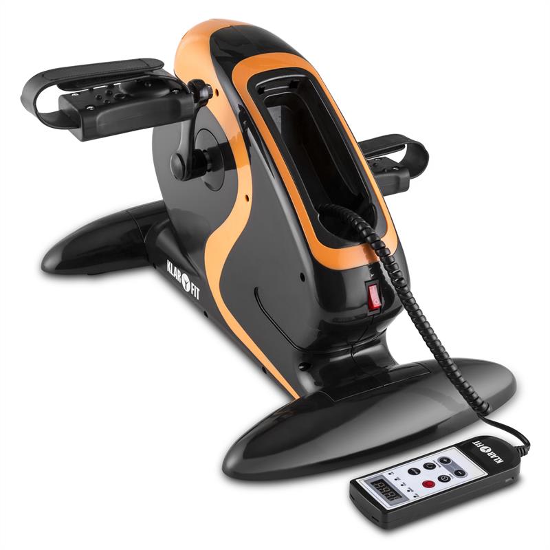 KLARFIT Cycloony Mini Bike, mini rotoped, pohybový trenažér, motor, 120 kg, diaľkové ovládanie – Obrázok 5