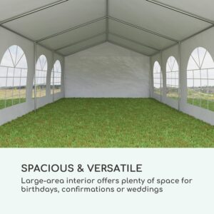 Blumfeldt Sommerfest, párty stan, 4 x 8 m, 500 g/m², PVC, nepremokavý, nehorľavý