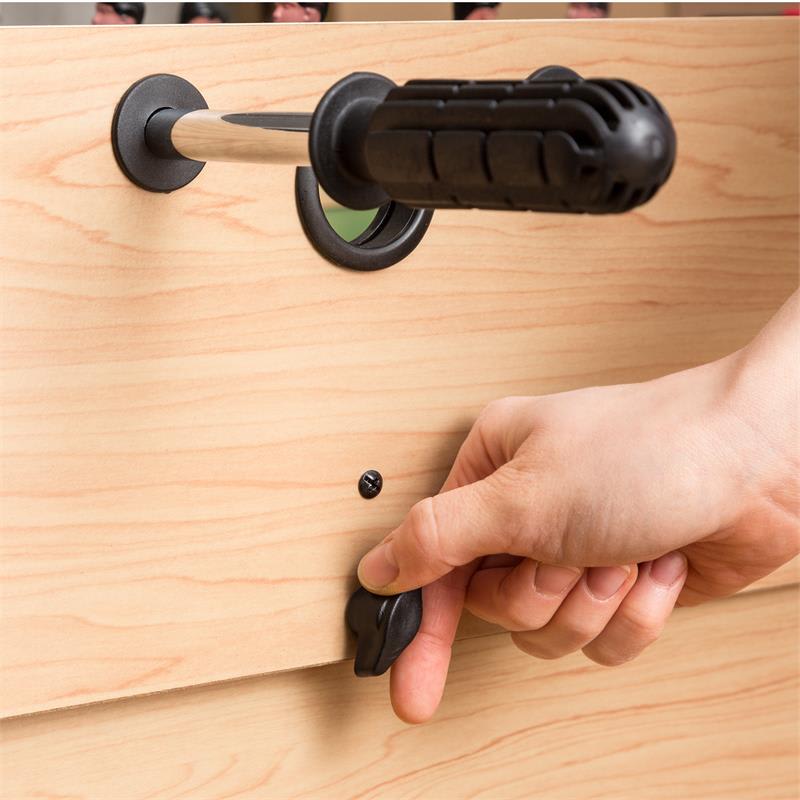 OneConcept Game-Star, herný stôl s 37 hrami, multiherný, odkladací priečinok, MDF – Obrázok 2