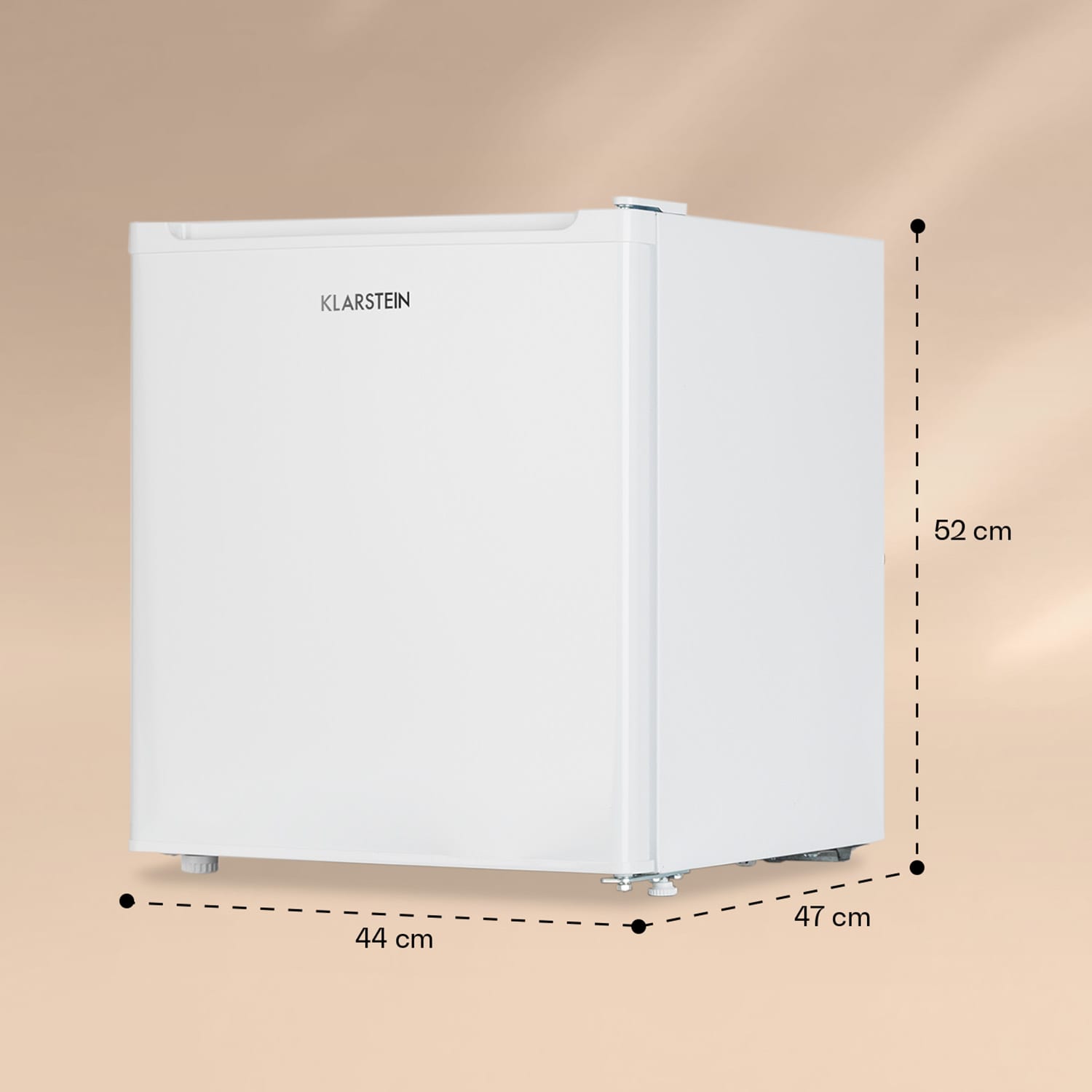 Klarstein Garfield Eco E, mraznička, 33 l, 4 hviezdičky, kompaktná, biela – Obrázok 5