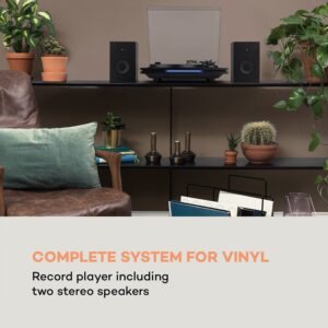 Auna TT-Play PLUS, gramofón, reproduktory, max.20W, BT, 33/45 rpm