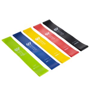 Capital Sports Uros Mini, expandéry, súprava 5 kusov, fitness gumy, slučka, 100 % latex