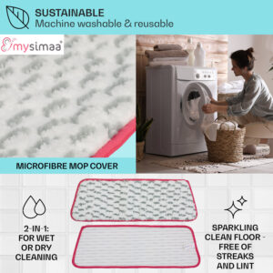 MySimaa by blumfeldt Glisten Pad, návlek na umývanie, mikrovlákno, 40 x 12 cm, dvojité balenie