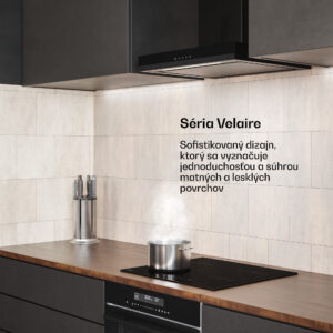 Klarstein Velaire digestor, Elegantný, minimalistický, výkonný, Energetická trieda A++, 600 m³/h, 60 cm