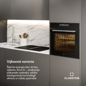Klarstein Airjet rúra | Elektrická rúra s funkciou fritézy | 2900 W | 72 l | 60 cm