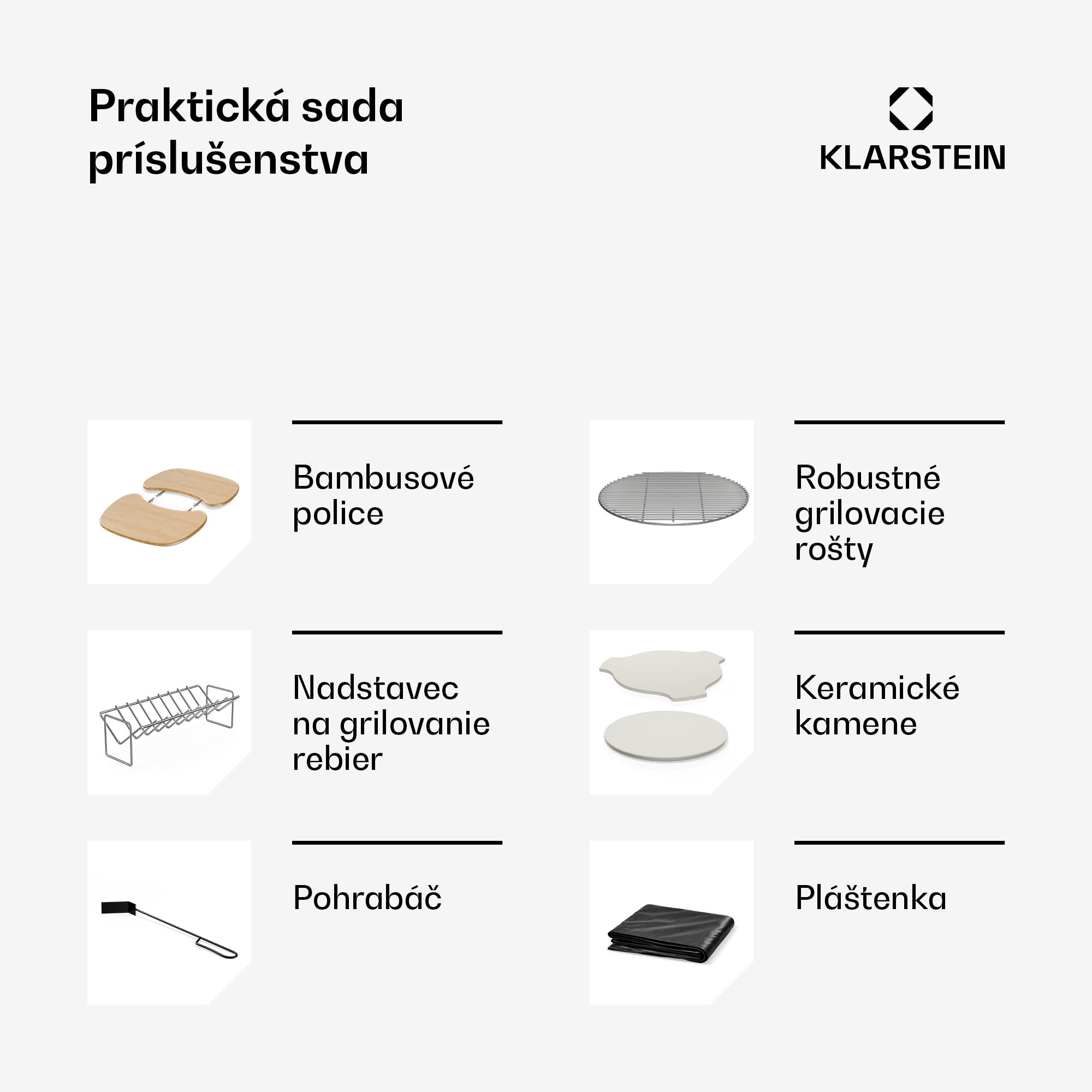 Klarstein Kingsize, kamado gril, keramický, 21", údenie, pomalé pečenie, nehrdzavejúca oceľ – Obrázok 5