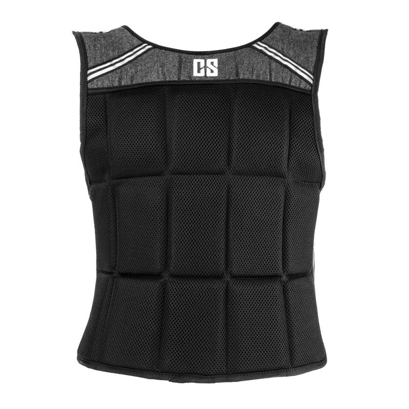 Capital Sports Vestpro 10, záťažová vesta s 10 kg závažiami, celkom 23 závaží – Obrázok 2