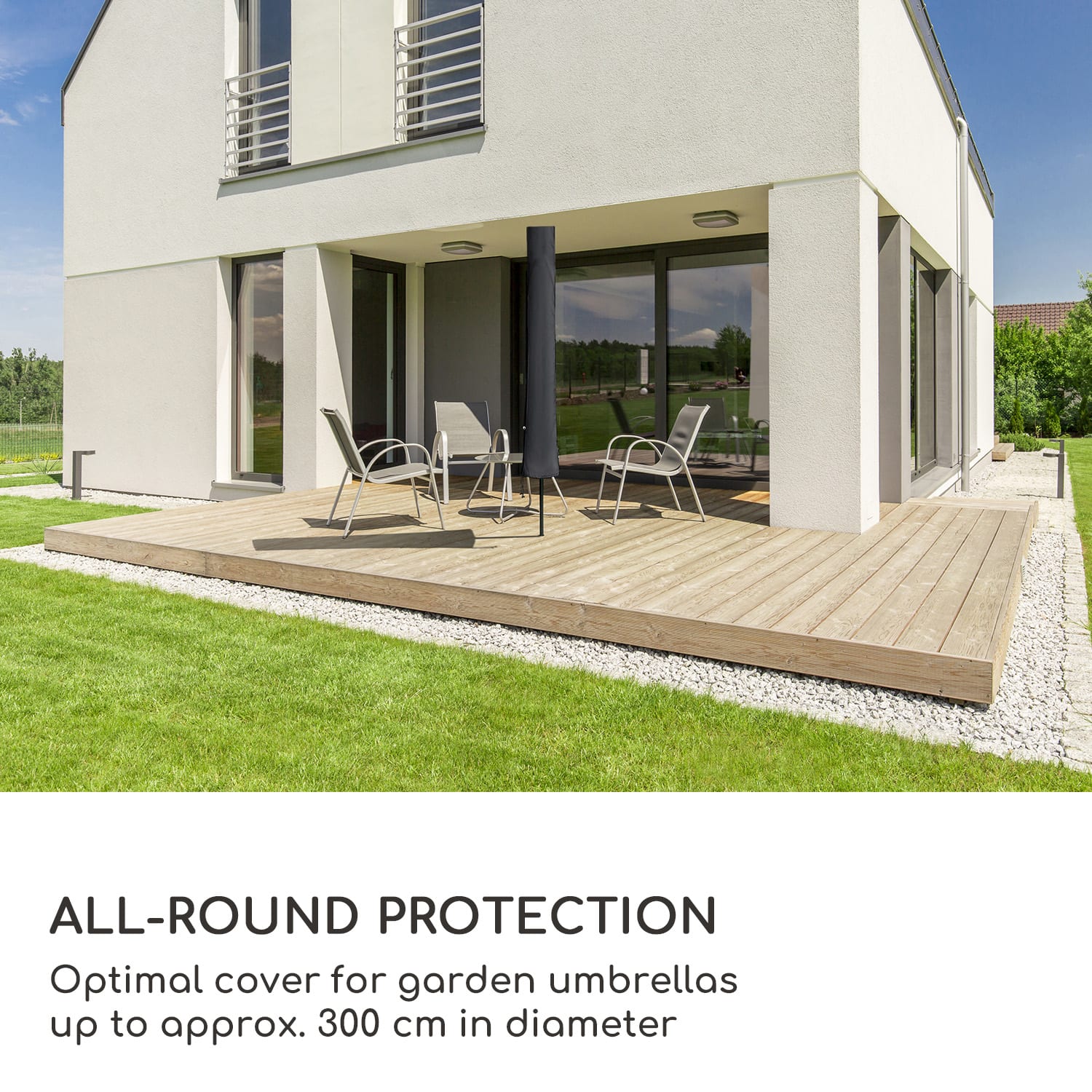 Blumfeldt Shield Premium, ochranný kryt na slnečníky, Ø do 300 cm, UV odolný
