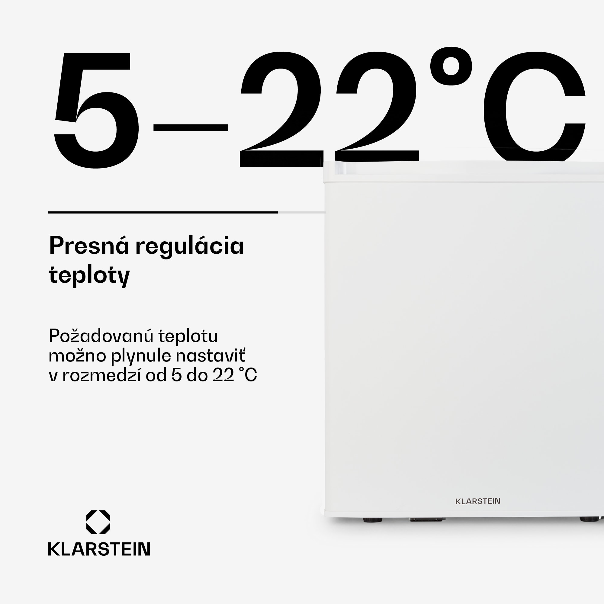 Klarstein Happy Hour 38, mini chladnička, minibar, chladnička na nápoje, 38 l, 26 dB – Obrázok 3