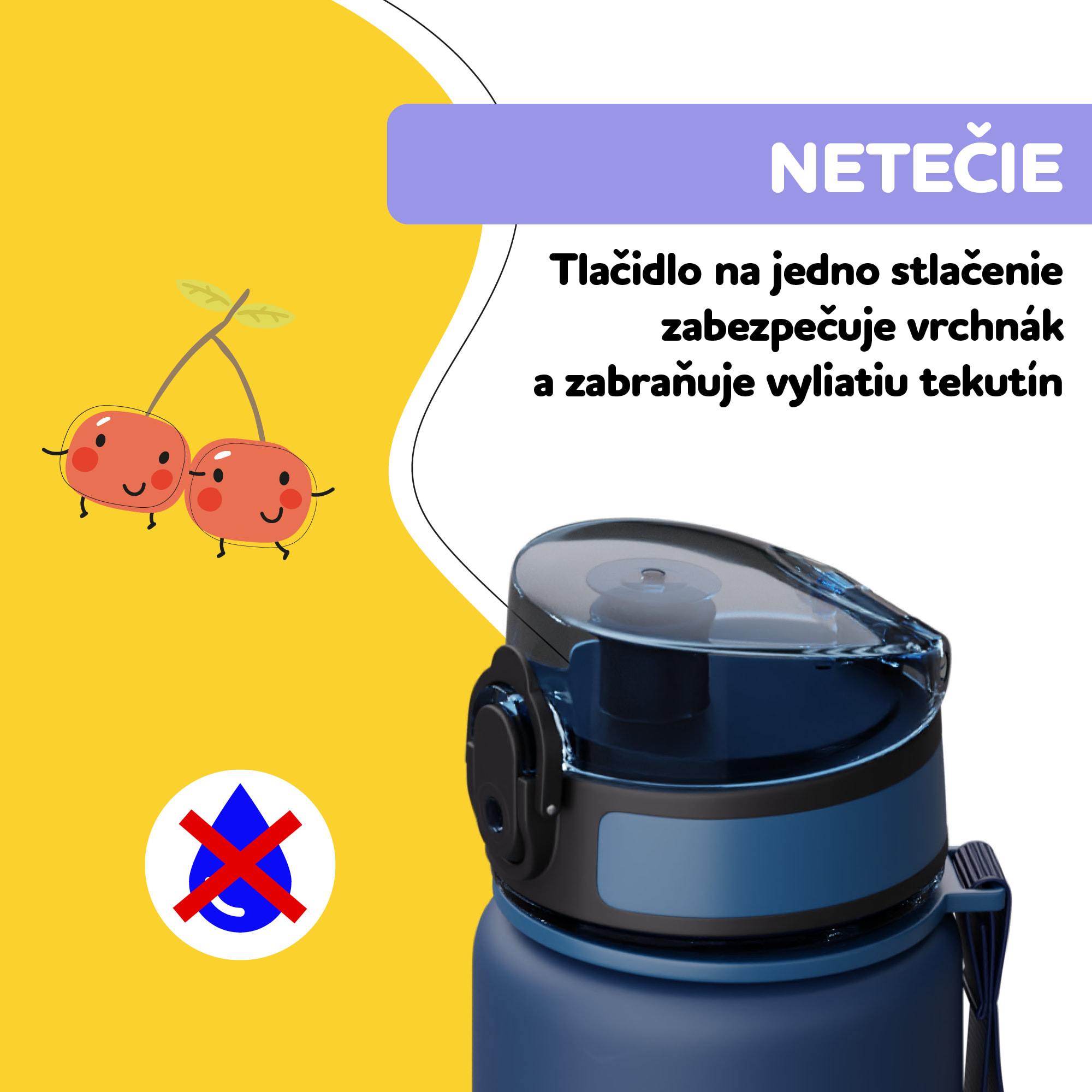 Klarstein Schmatzfatz náhradný vrchnák s tlačidlom pre 500 ml fľašu – Obrázok 3
