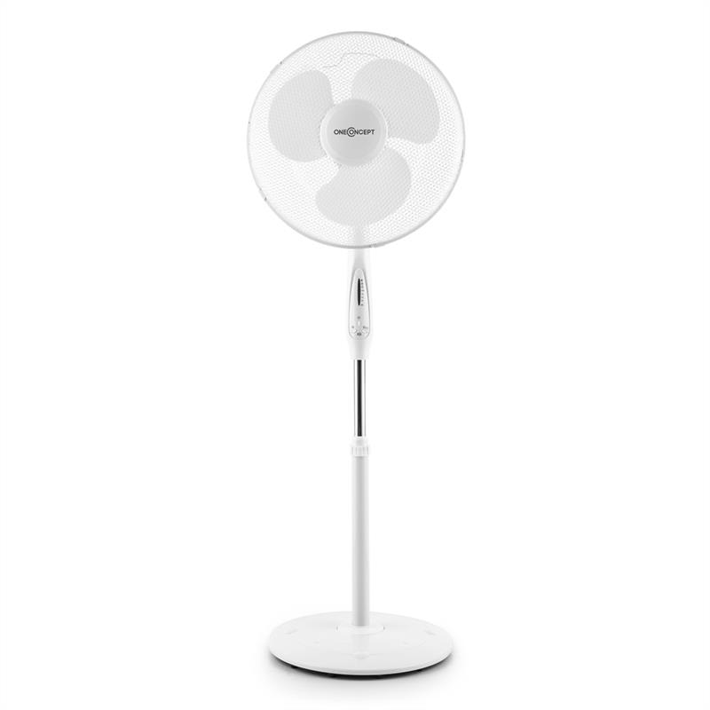 OneConcept White Blizzard RC 2G stojanový ventilátor set 50 W 41 cm s diaľkovým ovládaním – Obrázok 2