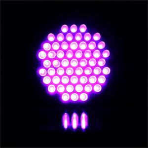 UV LED efekt Beamz PAR36 DMX